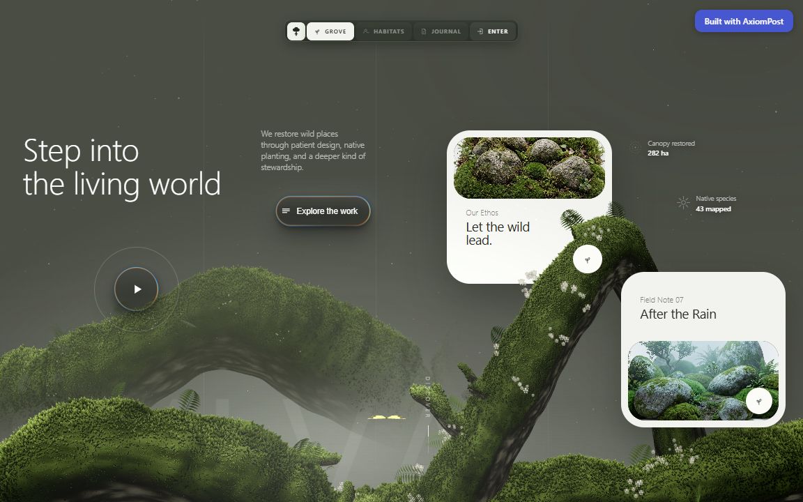 Sylva Living World demo