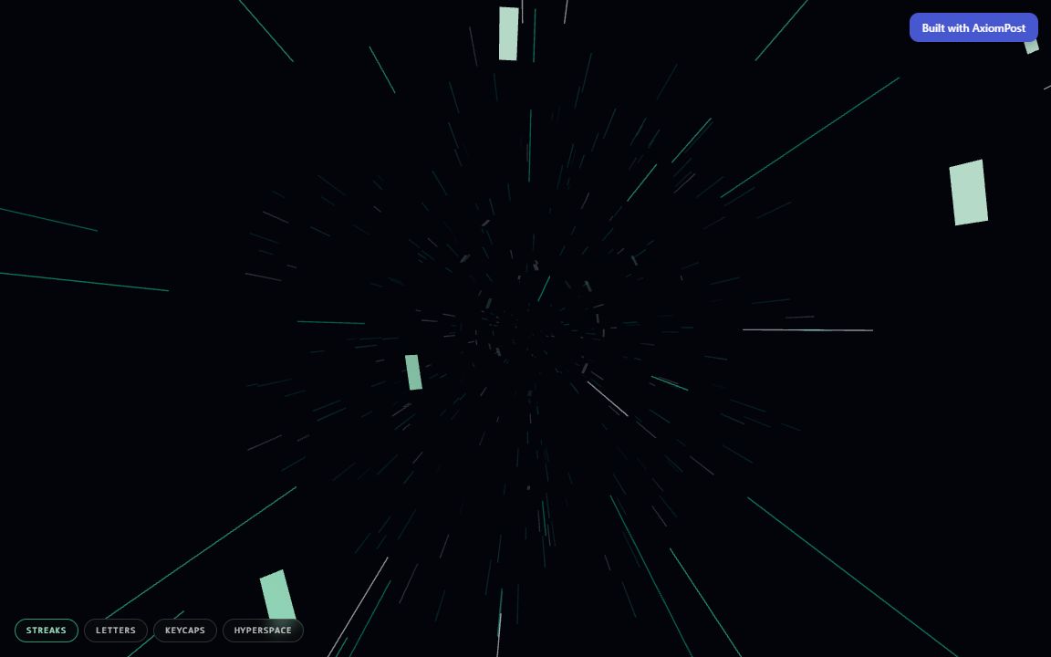 Warp Field demo